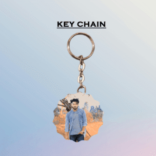 Custom Keychain(Thorn/Star Smoth side),2Side keychain print just click and print shape-THORN/STAR SMOTH SIDE