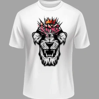 M size Skull White color Polyster Tshirt