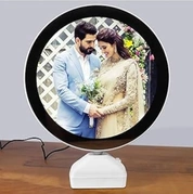 Magic Mirror Without Print – LED Glow Mirror | Margramstore
