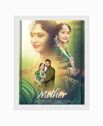 A4 PVC Wooden Look Photo Frame – Premium Wall & Table Display | Margram Store- White color