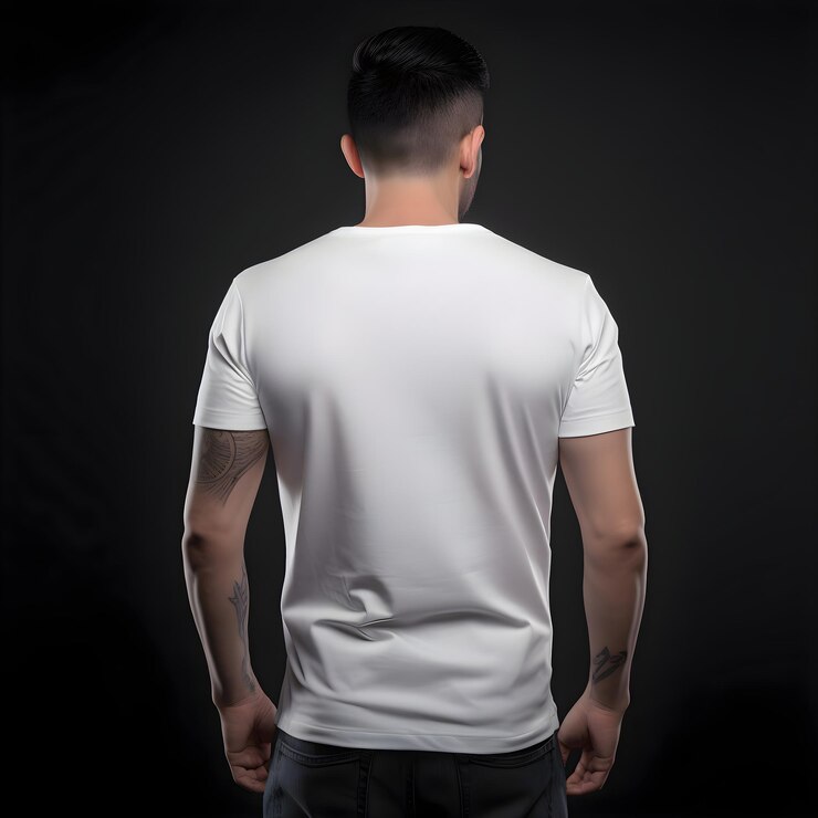 White Skull Printed T-Shirt – Premium polyster | Unisex | Casual Streetwear - Image 2