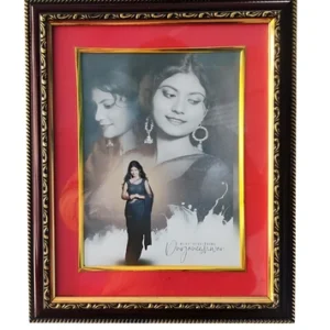 1 inch wooden texture Photo Frame For Wall decoration living room | Wall Decoration | Rectangular photo frame for wall hanging | Size 8x10 pack of 2